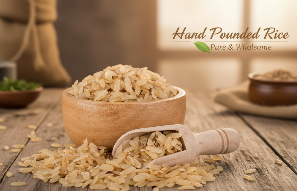 Hand Pounded Rice - 1 kg