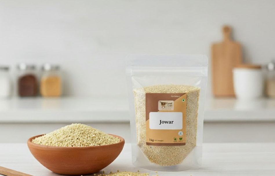 White Jowar Whole - 1 kg