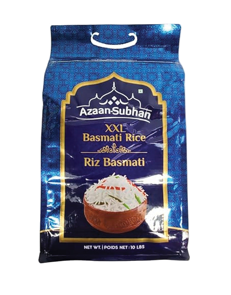 Azaan-Subhan XXL Basmati Rice (10 LB)