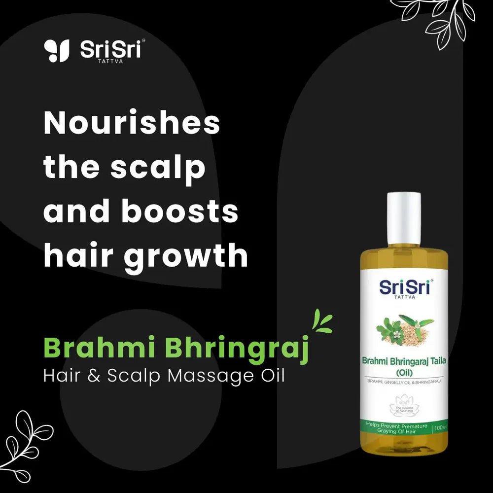 Brahmi Bhringraj Ayurvedic Hair Oil - GoodToCart.com