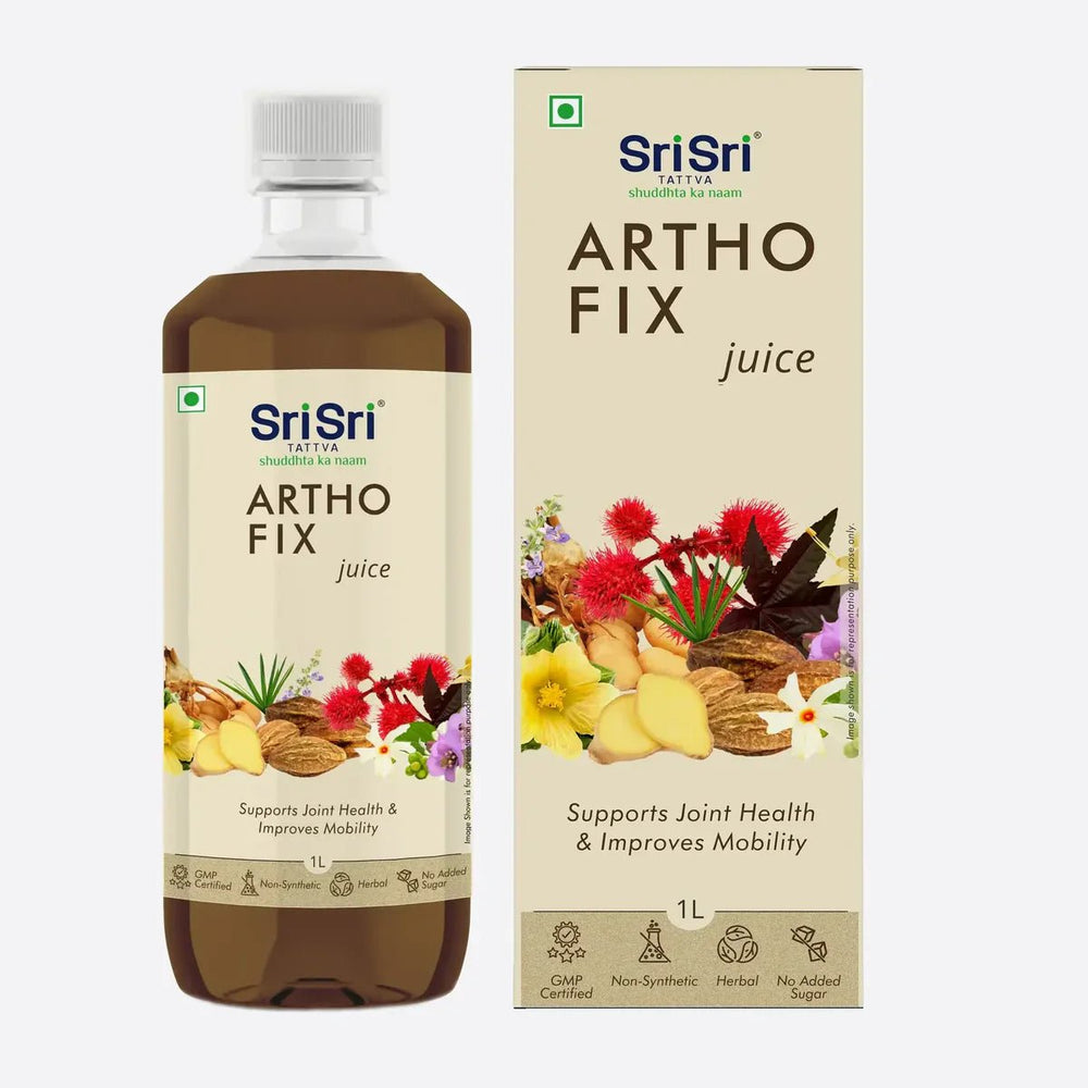 SriSri Artho Fix Juice - Joint Health Ayurvedic Herbal Juice - GoodToCart.com