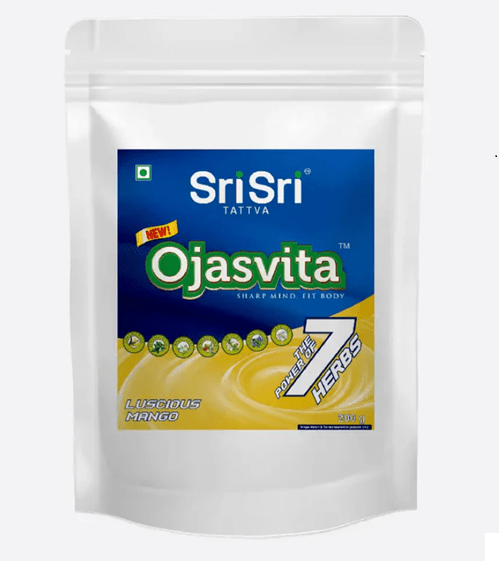 SriSri Ojasvita - Herbal Supplement Mix Malt(luscious Mango) - GoodToCart.com