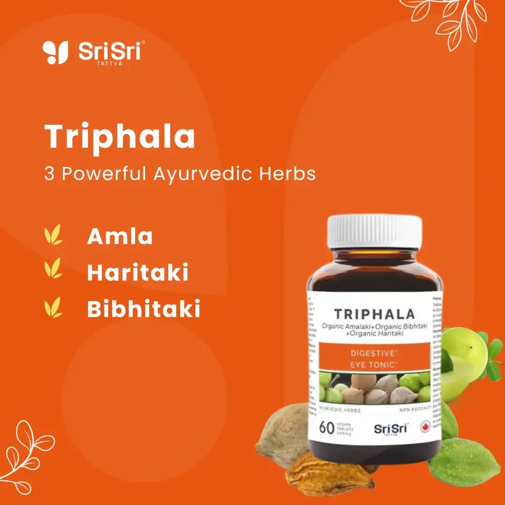 SriSri Triphala Digestive, Eye Ayurvedic Herbal Tonic - GoodToCart.com